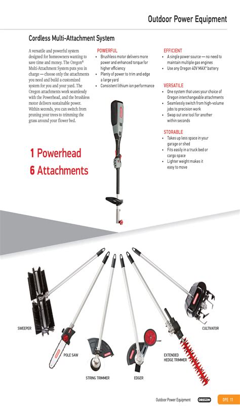 oregon products catalog.